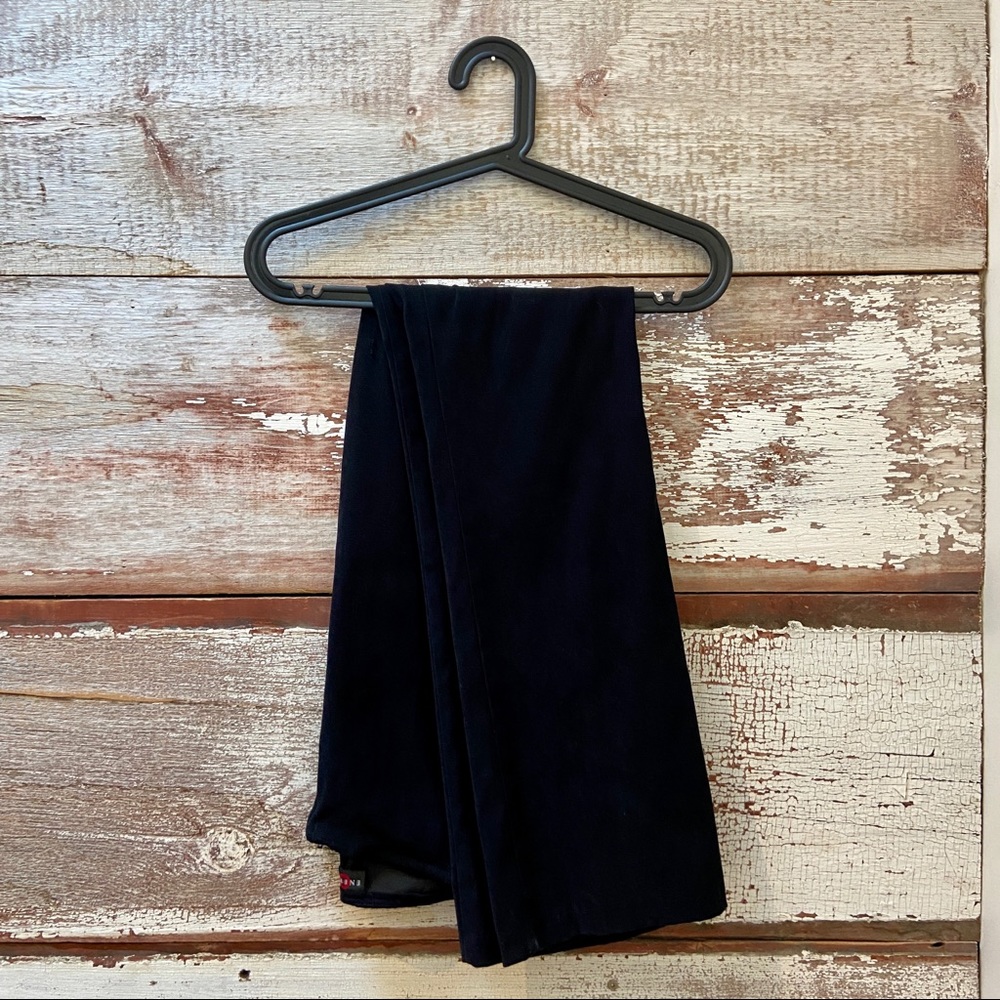 Vintage // flared suede pants